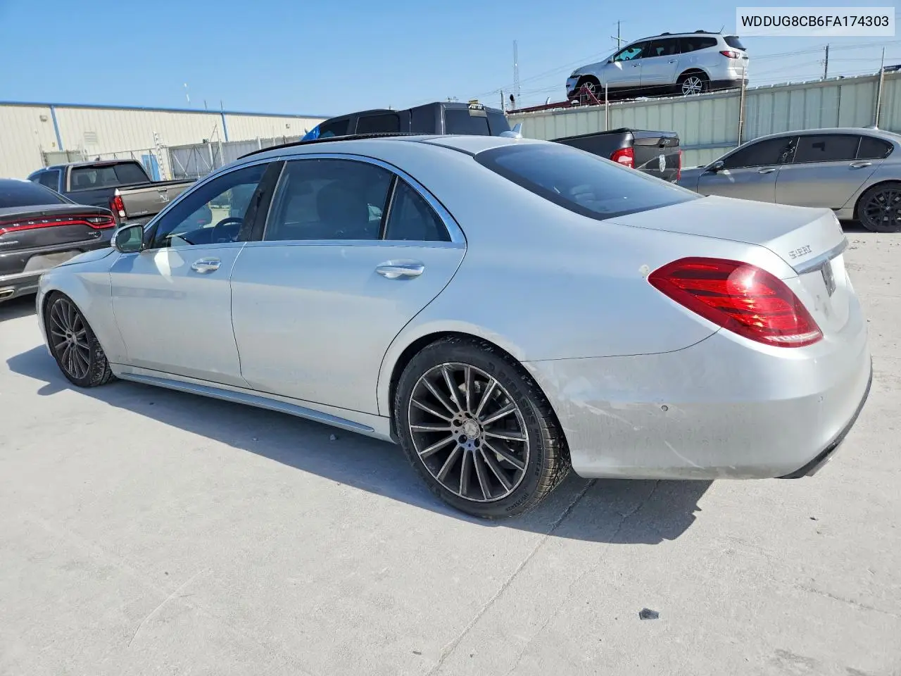 2015 Mercedes-Benz S 550 VIN: WDDUG8CB6FA174303 Lot: 85635645