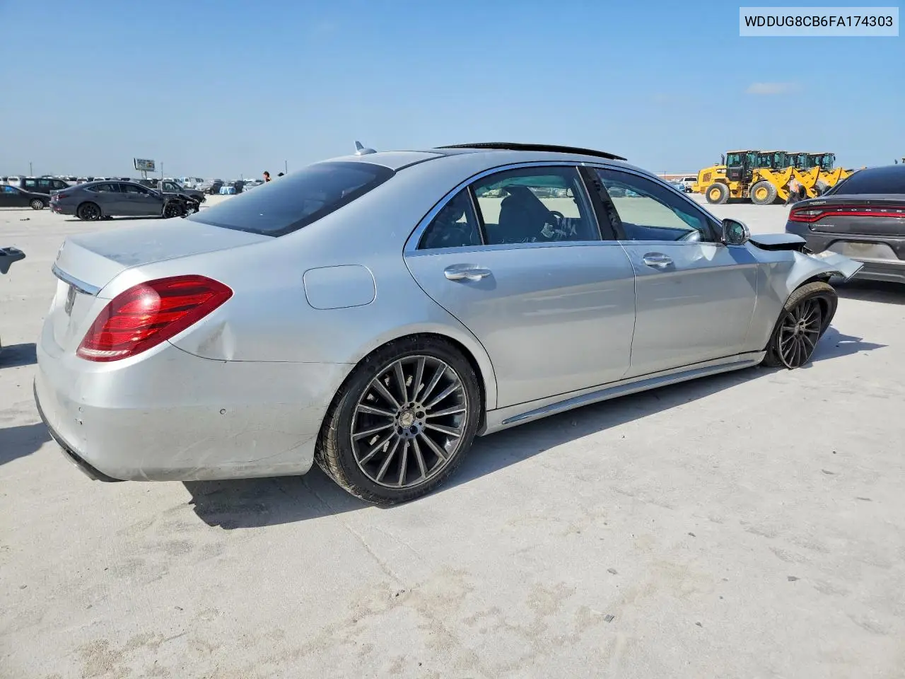 2015 Mercedes-Benz S 550 VIN: WDDUG8CB6FA174303 Lot: 85635645