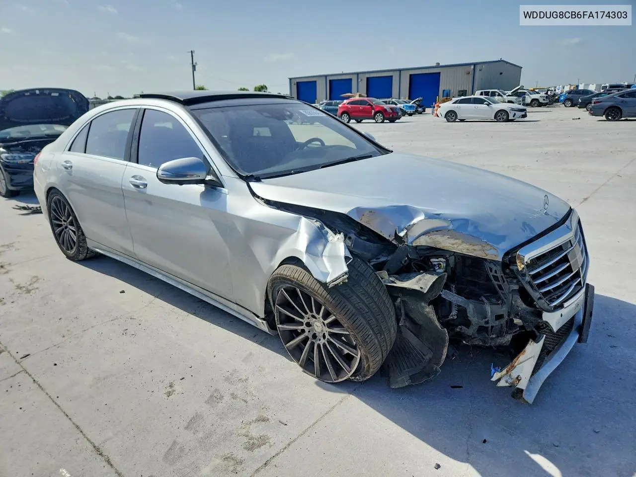 2015 Mercedes-Benz S 550 VIN: WDDUG8CB6FA174303 Lot: 85635645