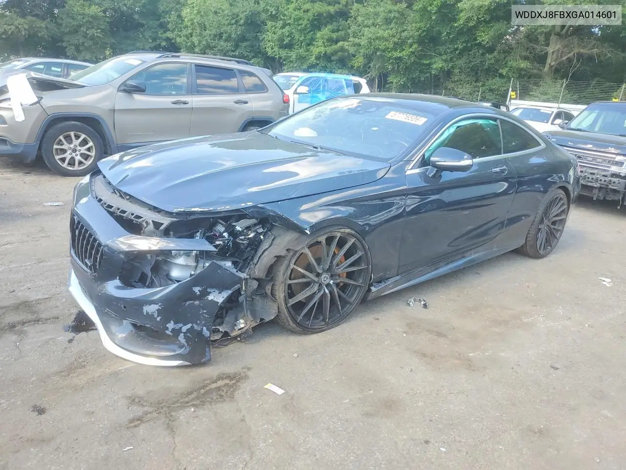2016 Mercedes-Benz S 550 VIN: WDDXJ8FBXGA014601 Lot: 57776506