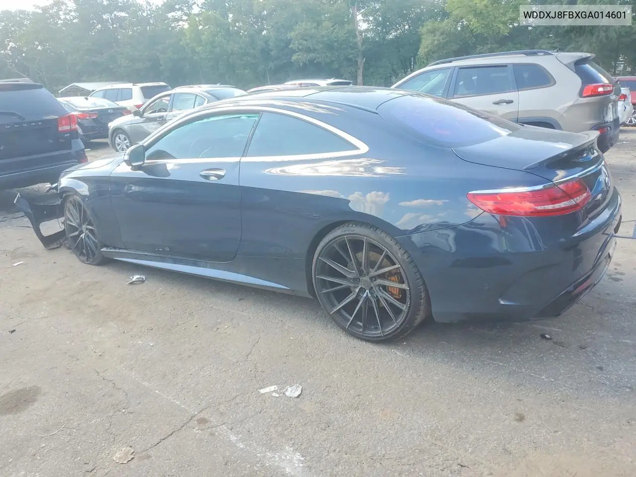2016 Mercedes-Benz S 550 VIN: WDDXJ8FBXGA014601 Lot: 57776506