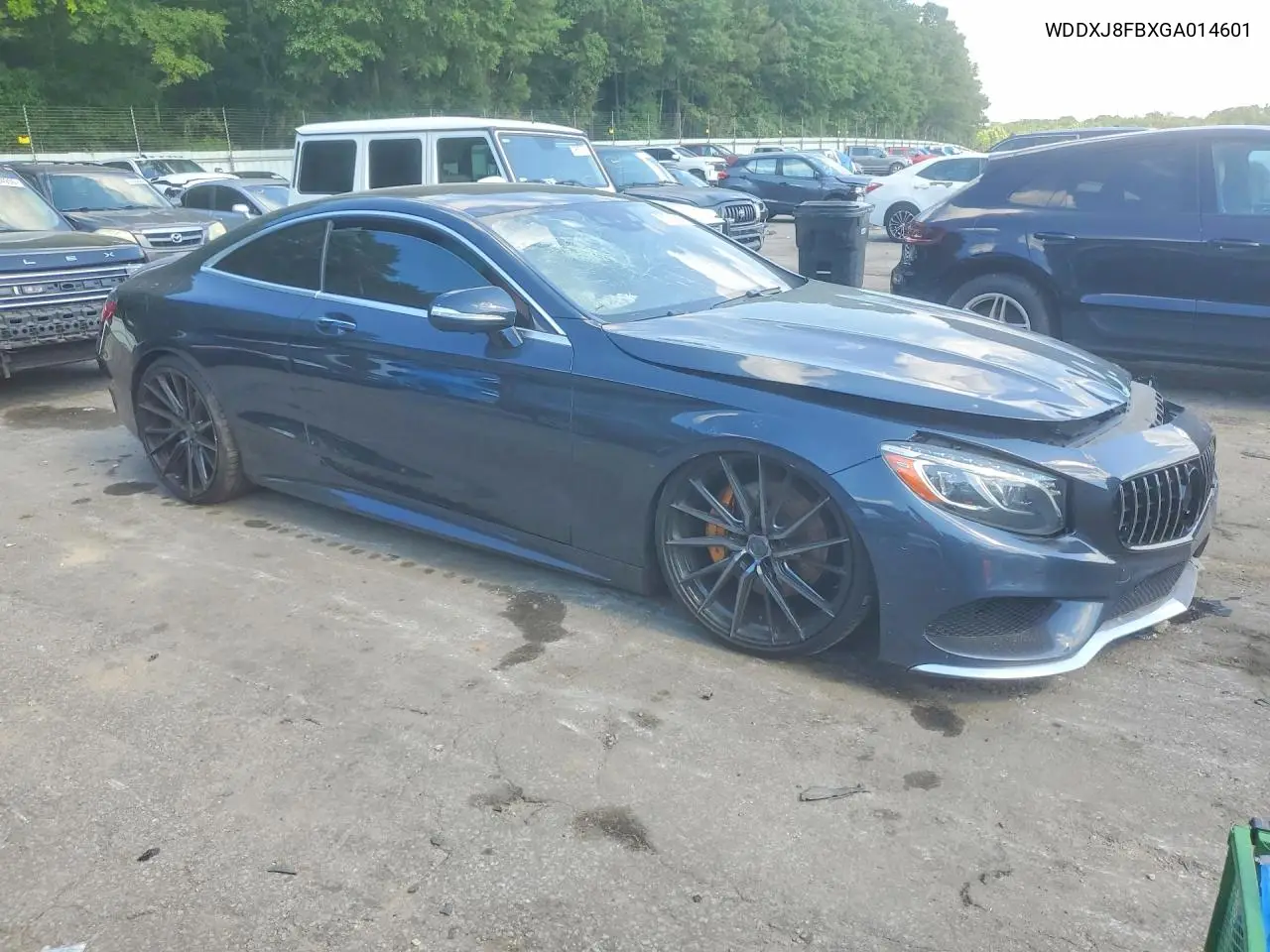2016 Mercedes-Benz S 550 VIN: WDDXJ8FBXGA014601 Lot: 57776506
