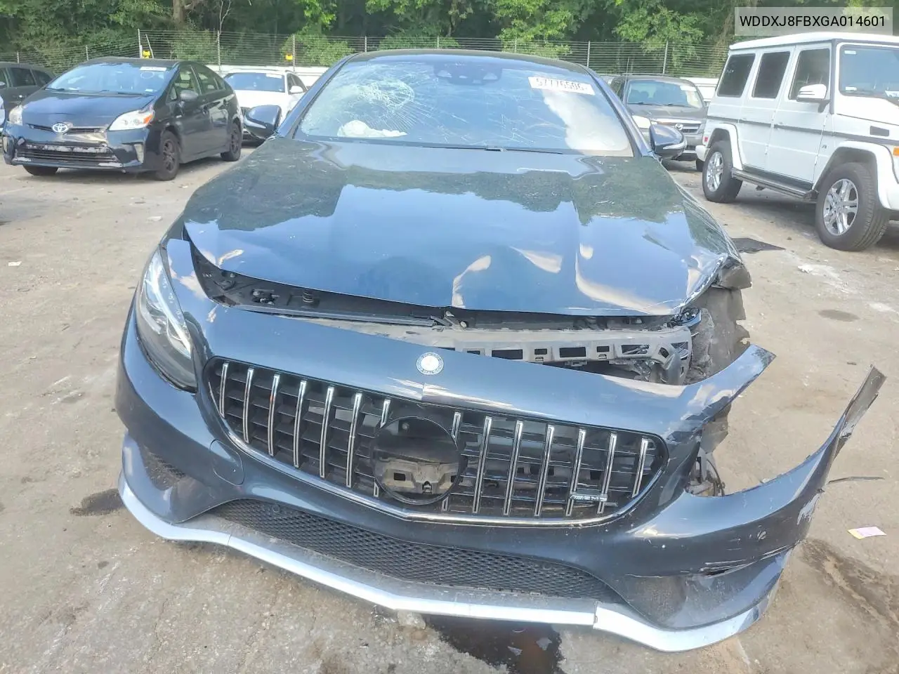 2016 Mercedes-Benz S 550 VIN: WDDXJ8FBXGA014601 Lot: 57776506