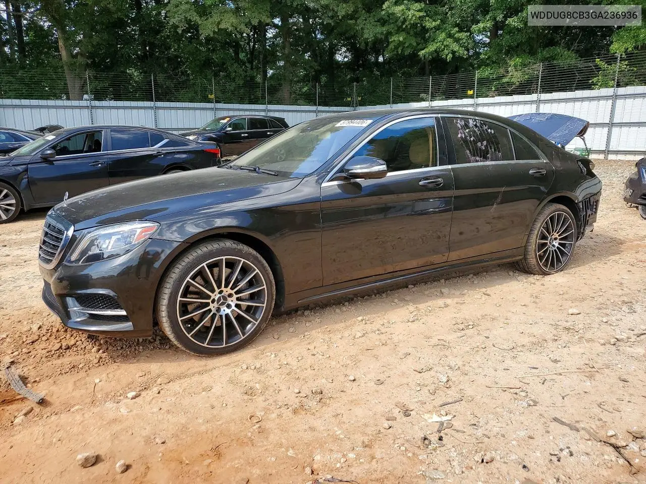 2016 Mercedes-Benz S 550 VIN: WDDUG8CB3GA236936 Lot: 57994406