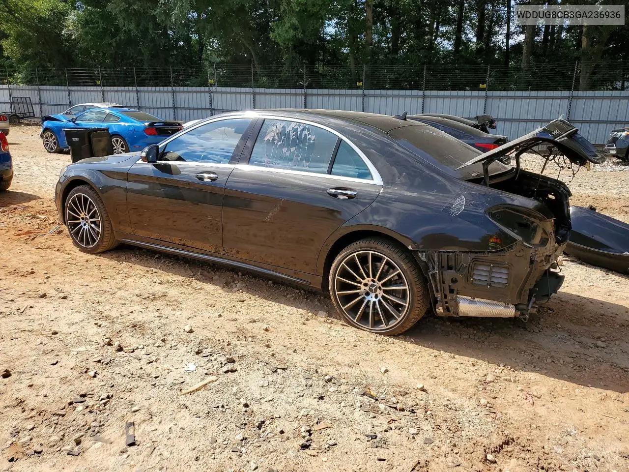 2016 Mercedes-Benz S 550 VIN: WDDUG8CB3GA236936 Lot: 57994406