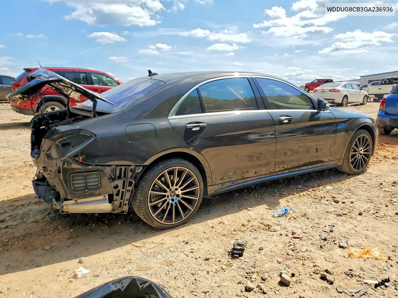 2016 Mercedes-Benz S 550 VIN: WDDUG8CB3GA236936 Lot: 57994406