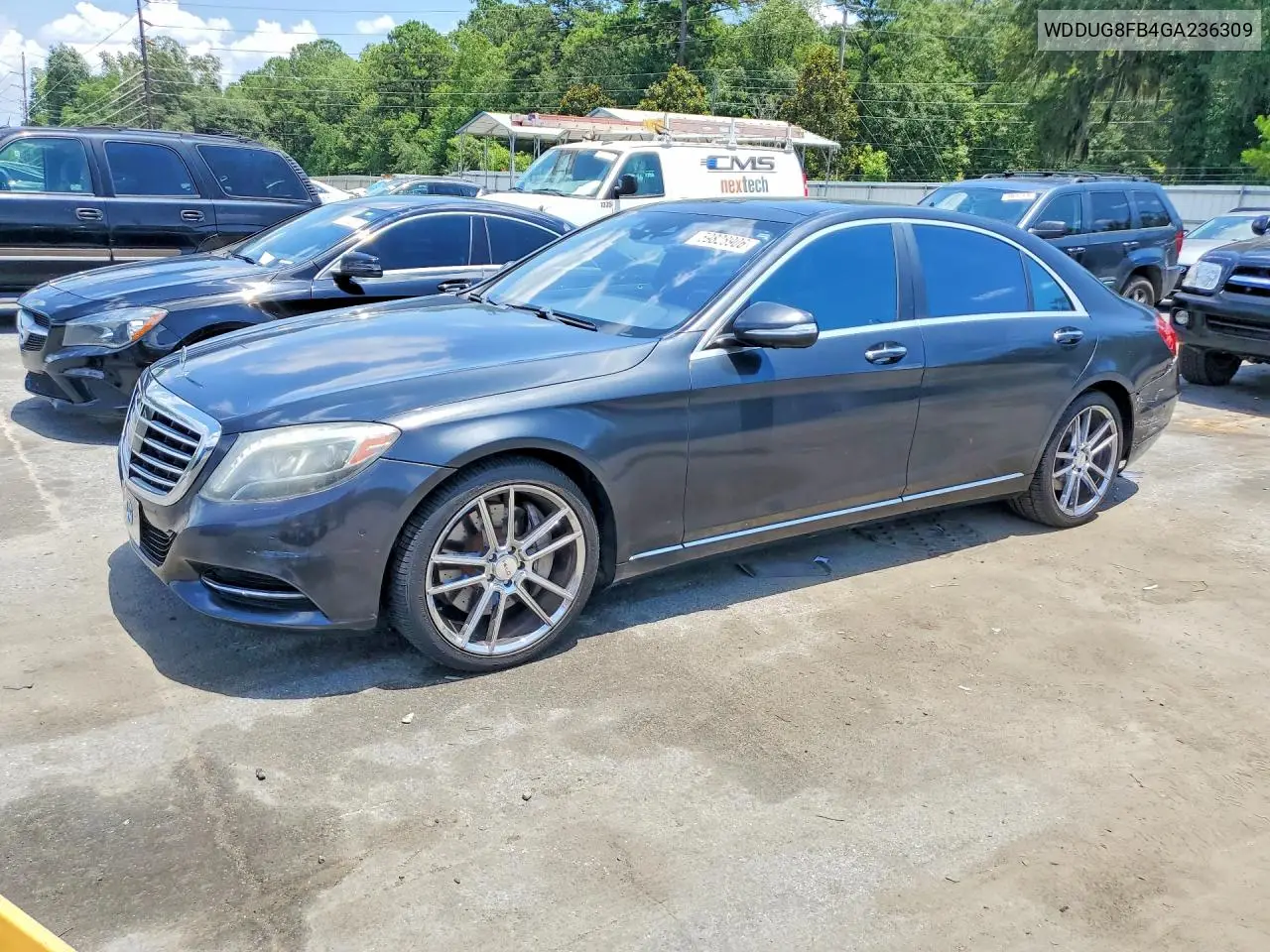 2016 Mercedes-Benz S 550 4Matic VIN: WDDUG8FB4GA236309 Lot: 59828906