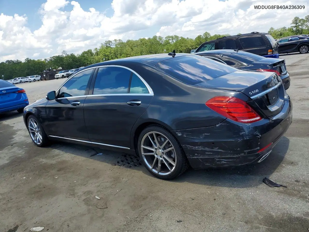 2016 Mercedes-Benz S 550 4Matic VIN: WDDUG8FB4GA236309 Lot: 59828906