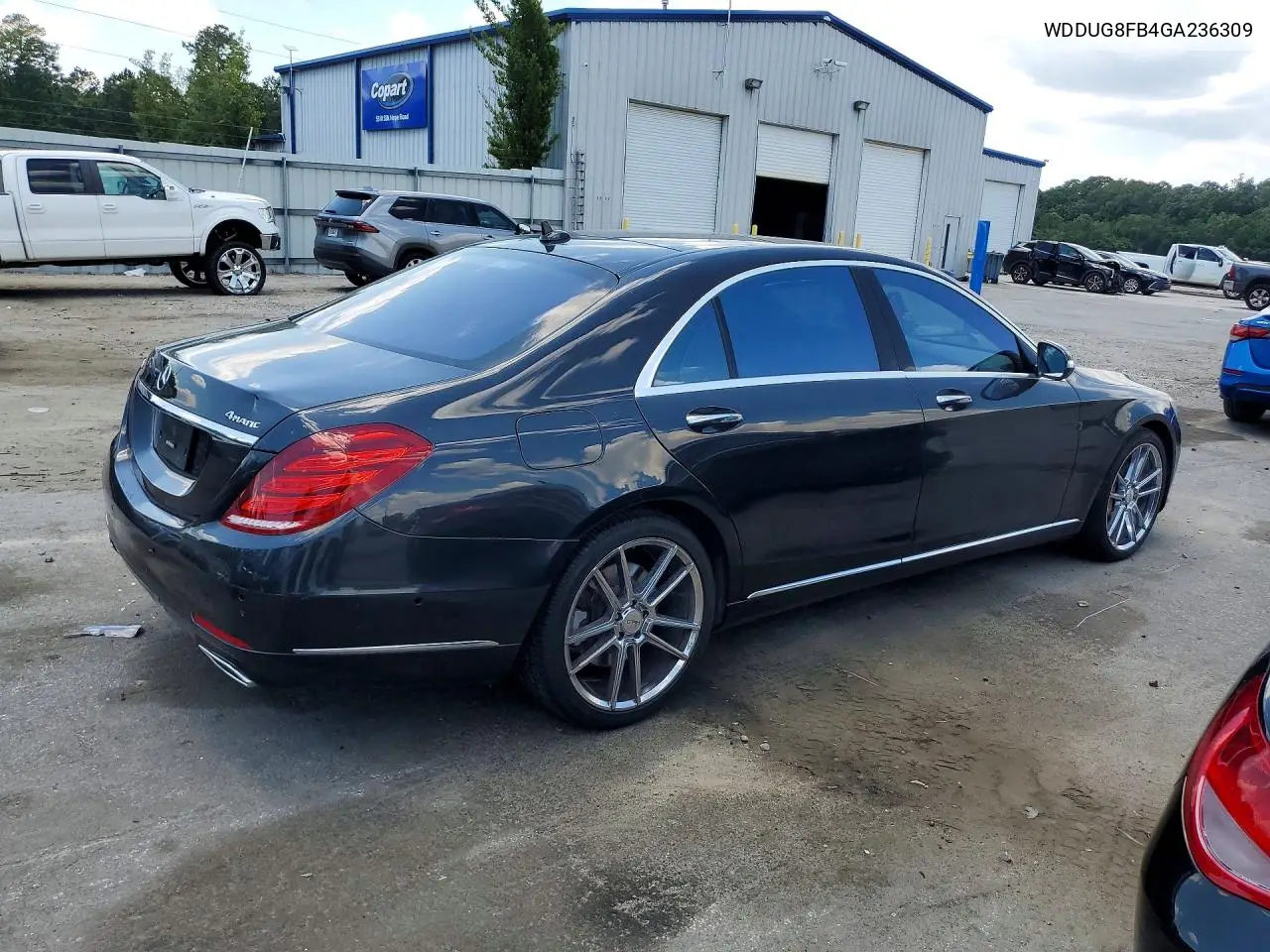 2016 Mercedes-Benz S 550 4Matic VIN: WDDUG8FB4GA236309 Lot: 59828906