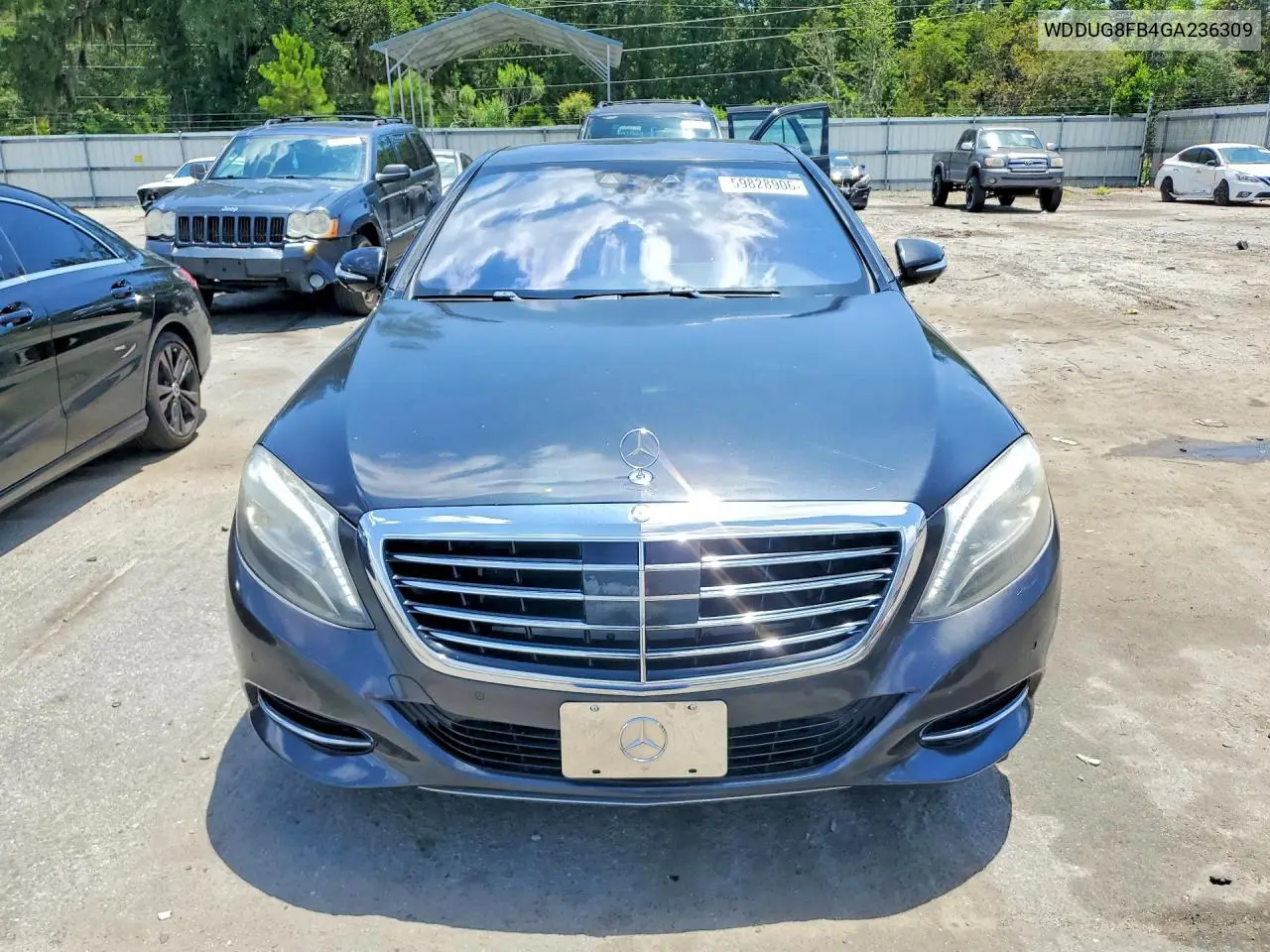 2016 Mercedes-Benz S 550 4Matic VIN: WDDUG8FB4GA236309 Lot: 59828906