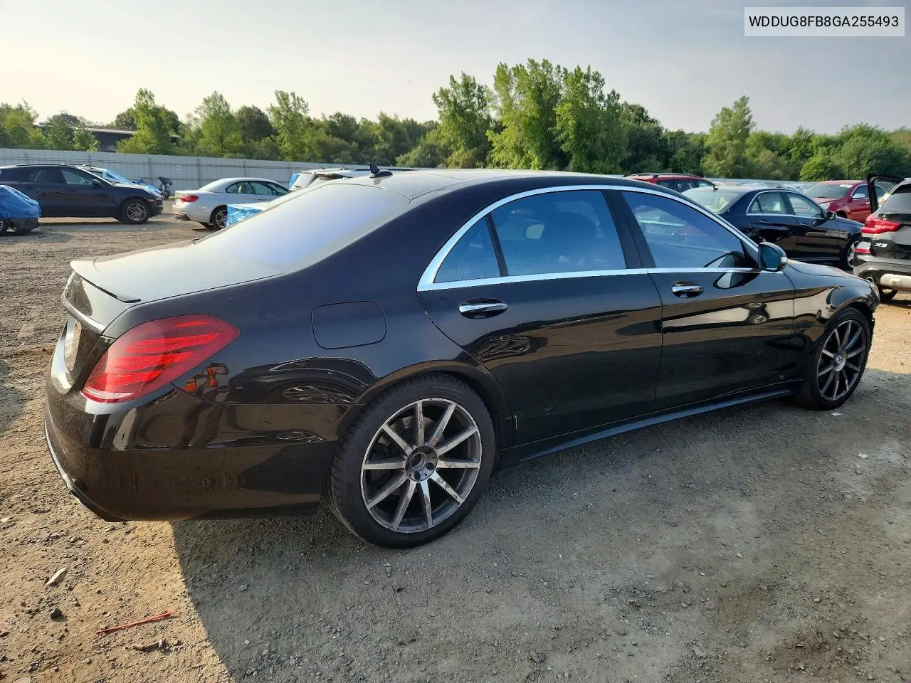 2016 Mercedes-Benz S 550 4Matic VIN: WDDUG8FB8GA255493 Lot: 60430876