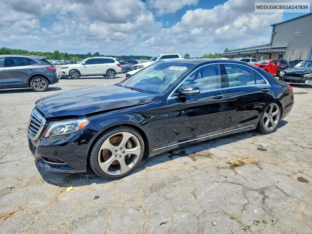 2016 Mercedes-Benz S 550 VIN: WDDUG8CB5GA247839 Lot: 60672026