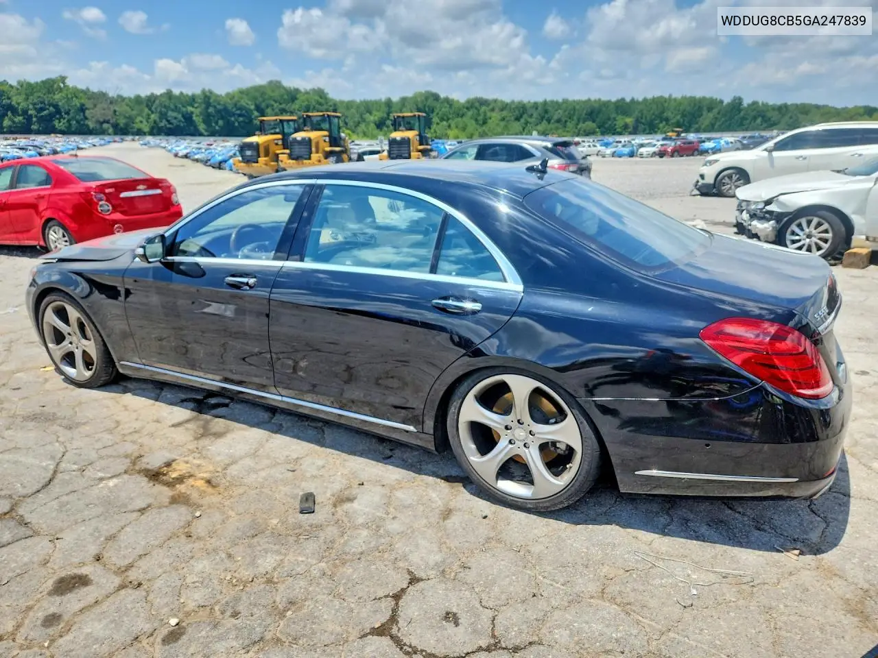 2016 Mercedes-Benz S 550 VIN: WDDUG8CB5GA247839 Lot: 60672026
