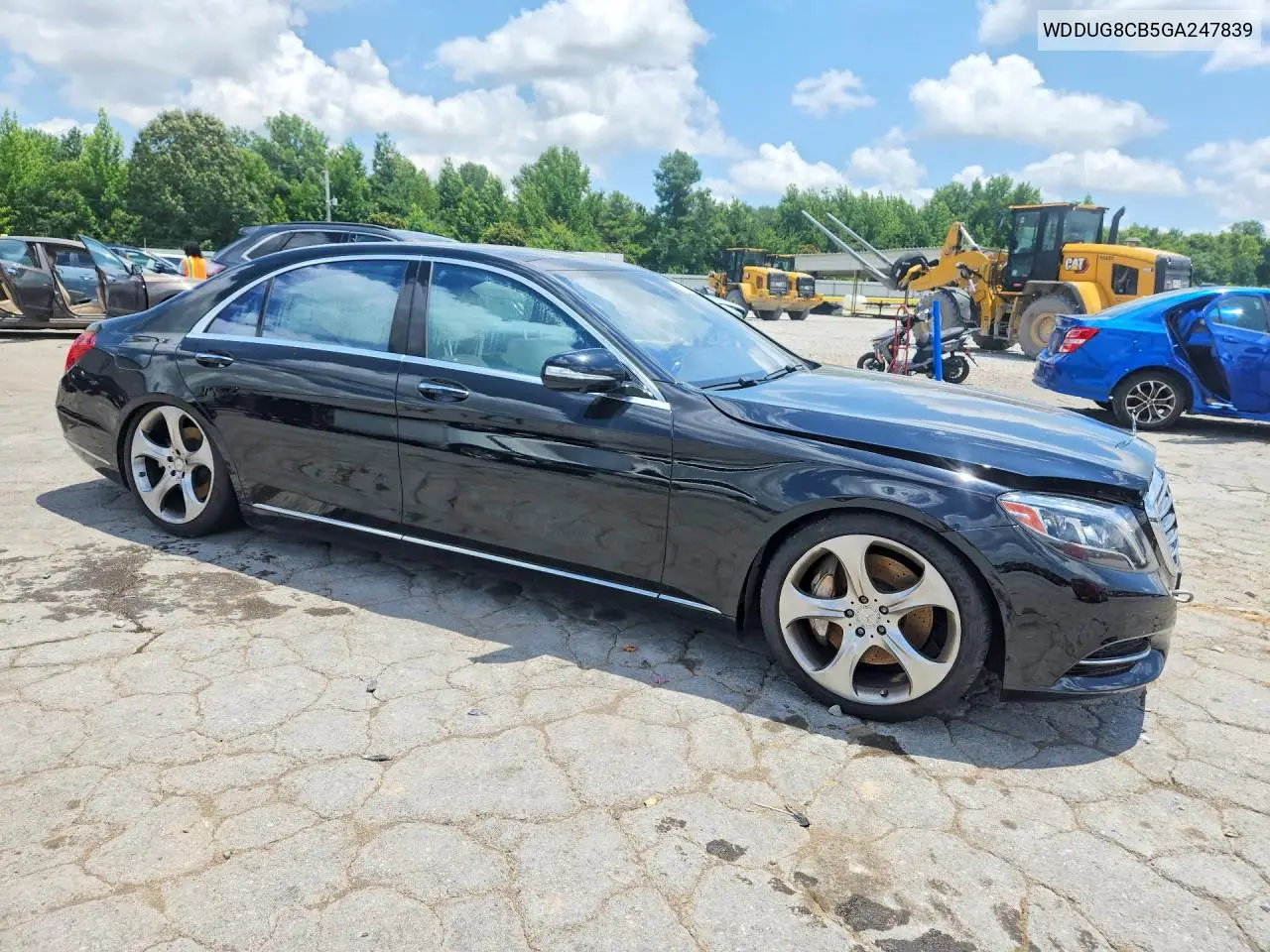 2016 Mercedes-Benz S 550 VIN: WDDUG8CB5GA247839 Lot: 60672026