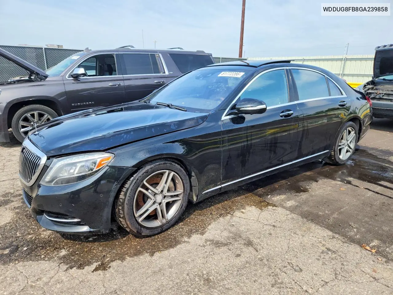 2016 Mercedes-Benz S 550 4Matic VIN: WDDUG8FB8GA239858 Lot: 61772286