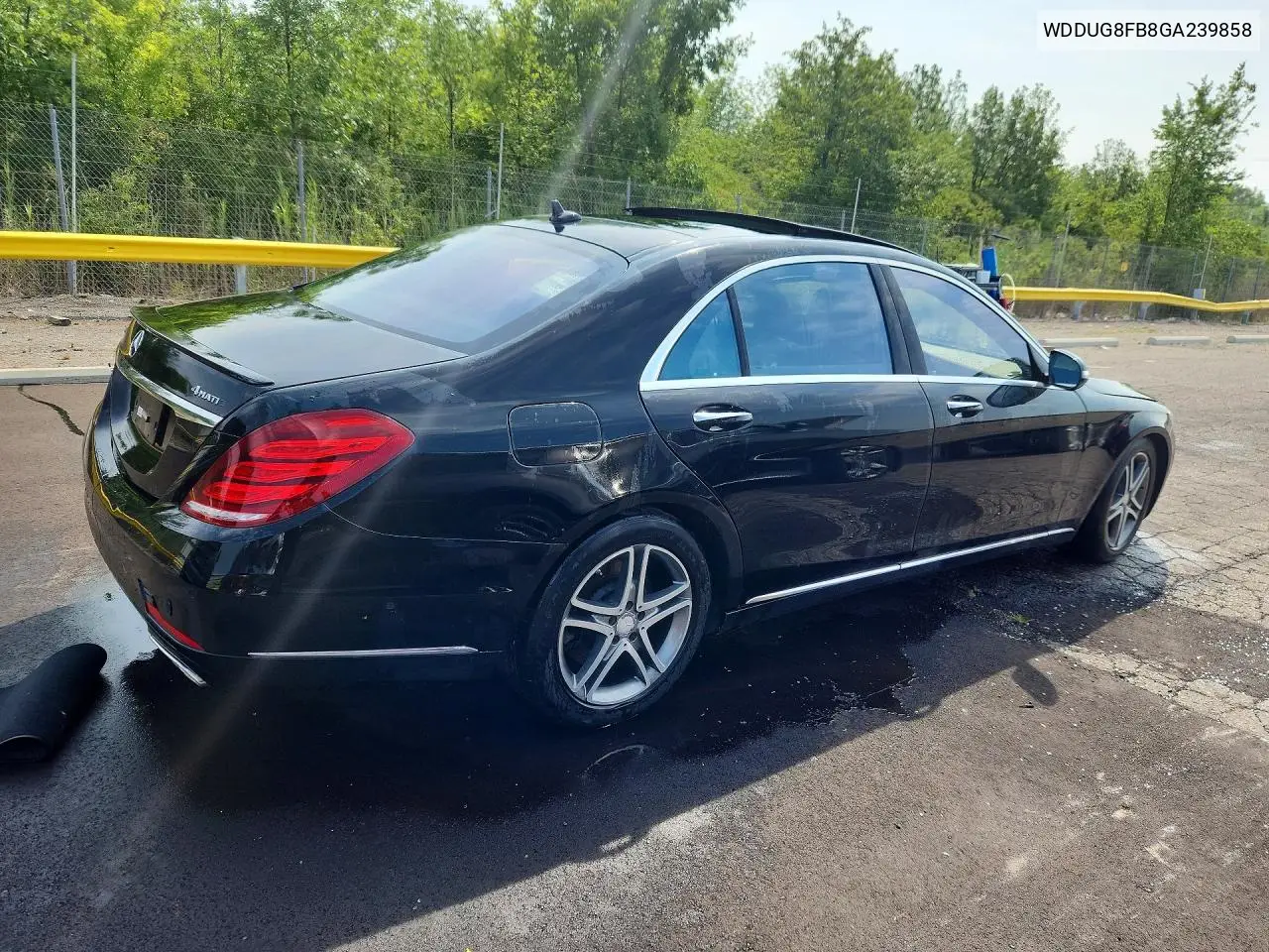 2016 Mercedes-Benz S 550 4Matic VIN: WDDUG8FB8GA239858 Lot: 61772286