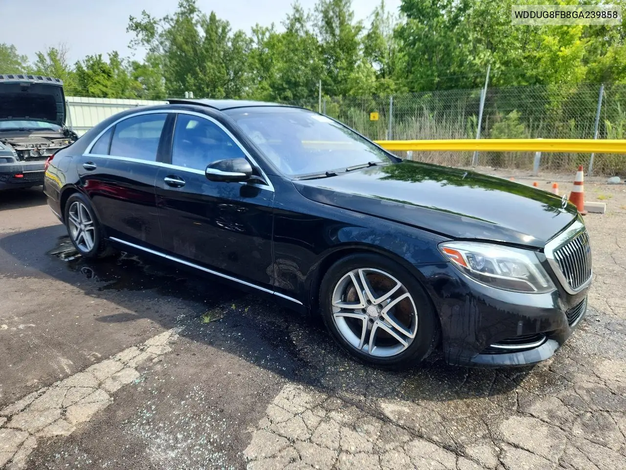 2016 Mercedes-Benz S 550 4Matic VIN: WDDUG8FB8GA239858 Lot: 61772286