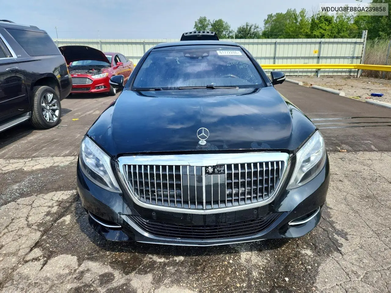 2016 Mercedes-Benz S 550 4Matic VIN: WDDUG8FB8GA239858 Lot: 61772286