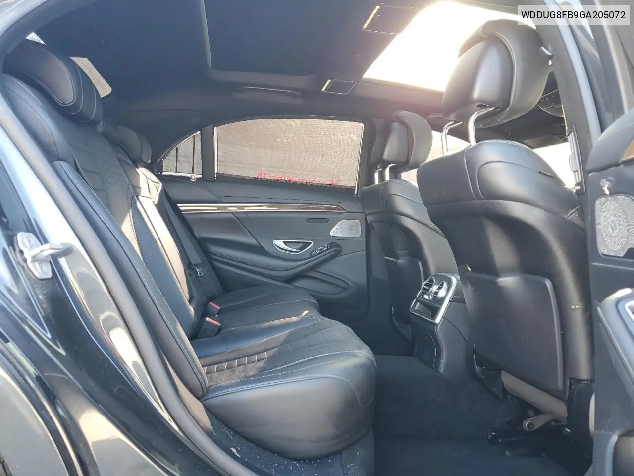 WDDUG8FB9GA205072 2016 Mercedes Benz S 550 4Matic