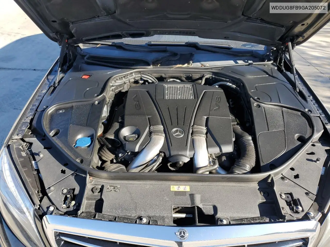 WDDUG8FB9GA205072 2016 Mercedes Benz S 550 4Matic