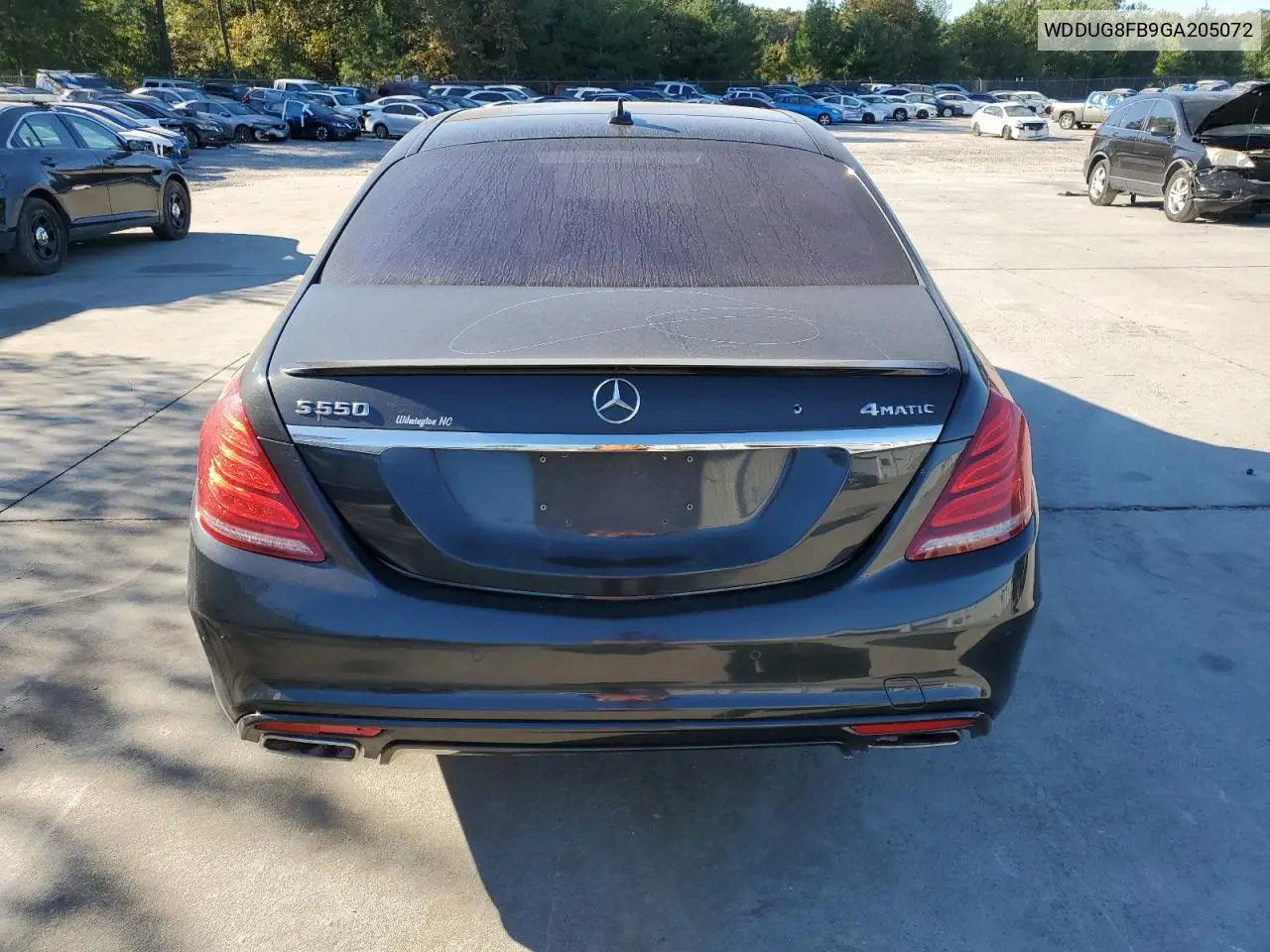WDDUG8FB9GA205072 2016 Mercedes Benz S 550 4Matic