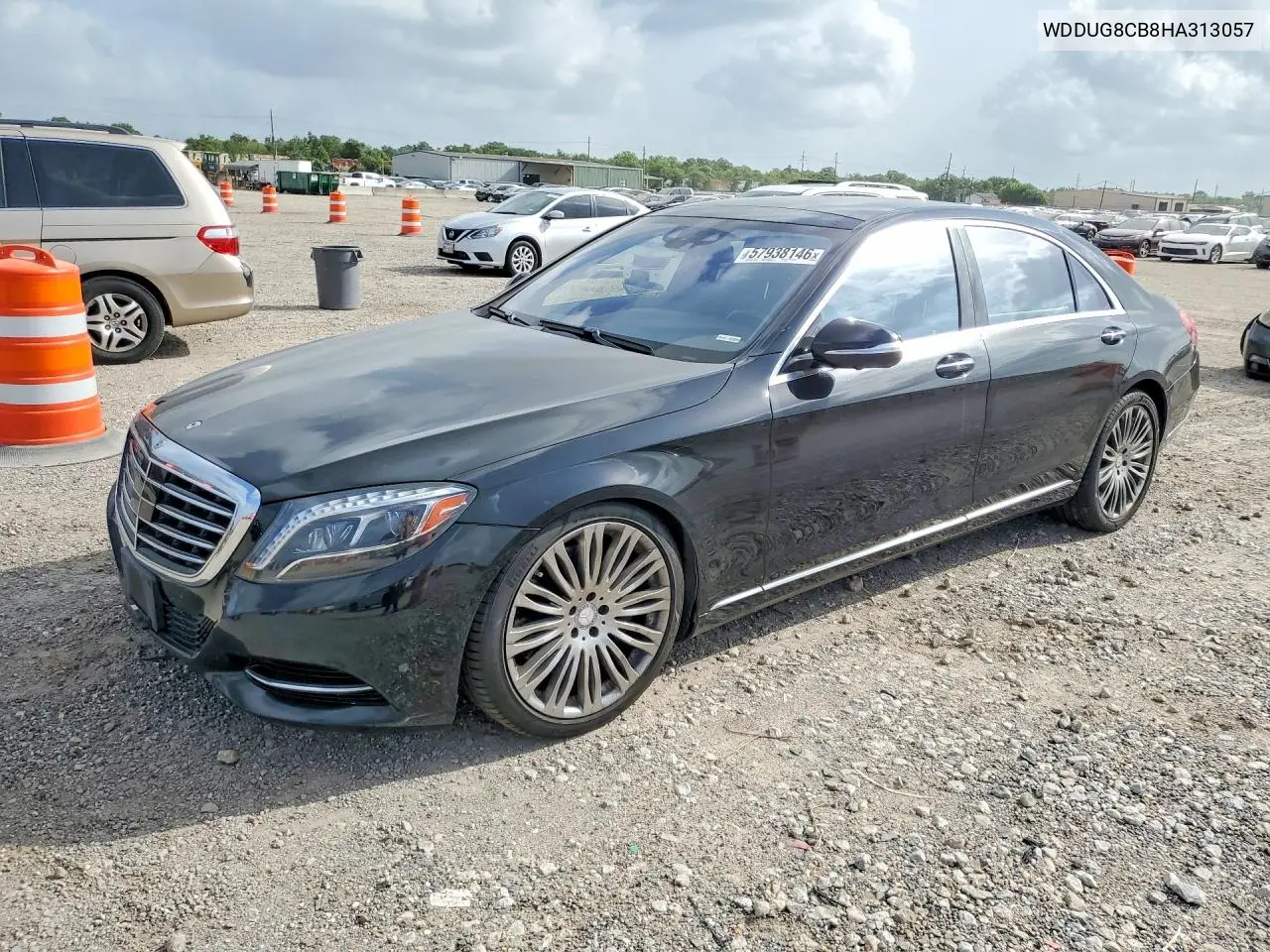 2017 Mercedes-Benz S 550 VIN: WDDUG8CB8HA313057 Lot: 57938146