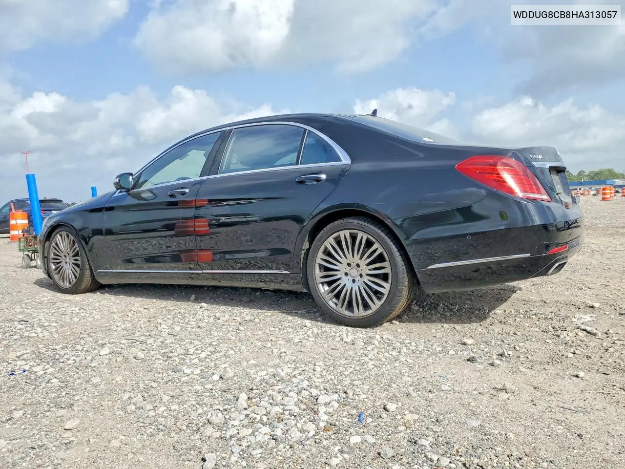 2017 Mercedes-Benz S 550 VIN: WDDUG8CB8HA313057 Lot: 57938146