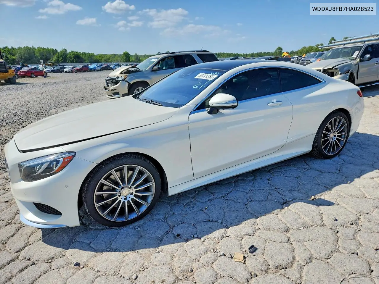 2017 Mercedes-Benz S 550 VIN: WDDXJ8FB7HA028523 Lot: 58141286