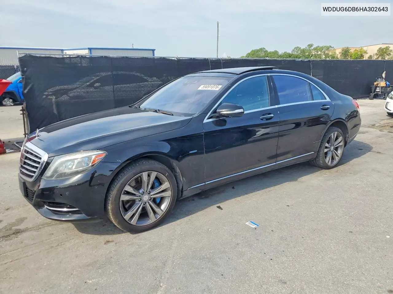 2017 Mercedes-Benz S 550E VIN: WDDUG6DB6HA302643 Lot: 59091076
