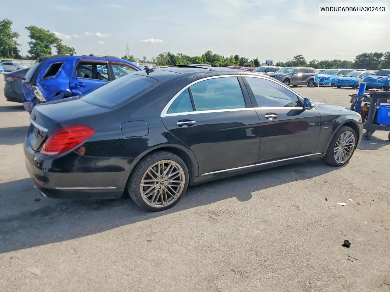 2017 Mercedes-Benz S 550E VIN: WDDUG6DB6HA302643 Lot: 59091076