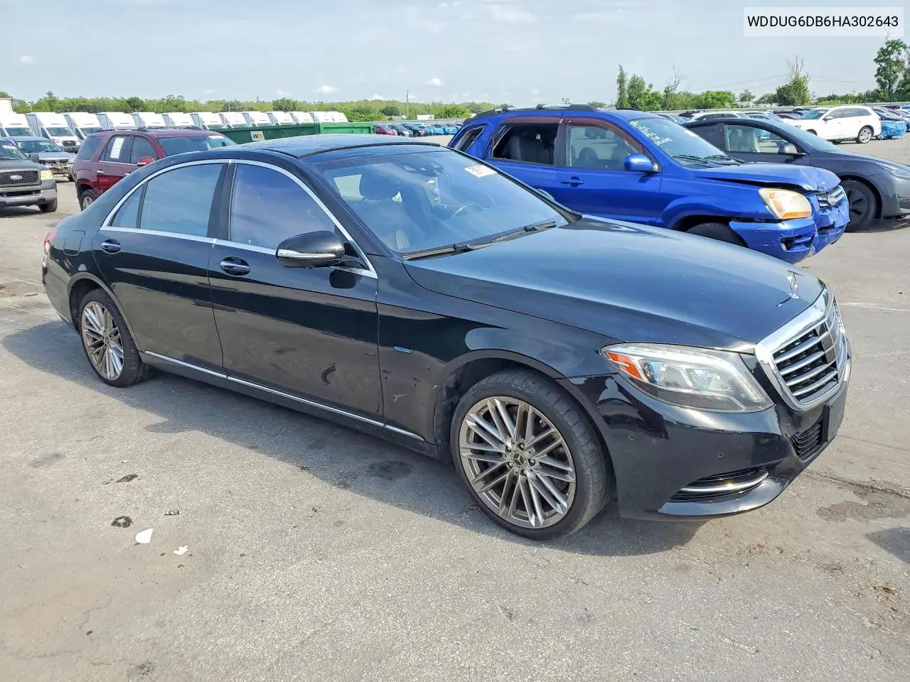 2017 Mercedes-Benz S 550E VIN: WDDUG6DB6HA302643 Lot: 59091076