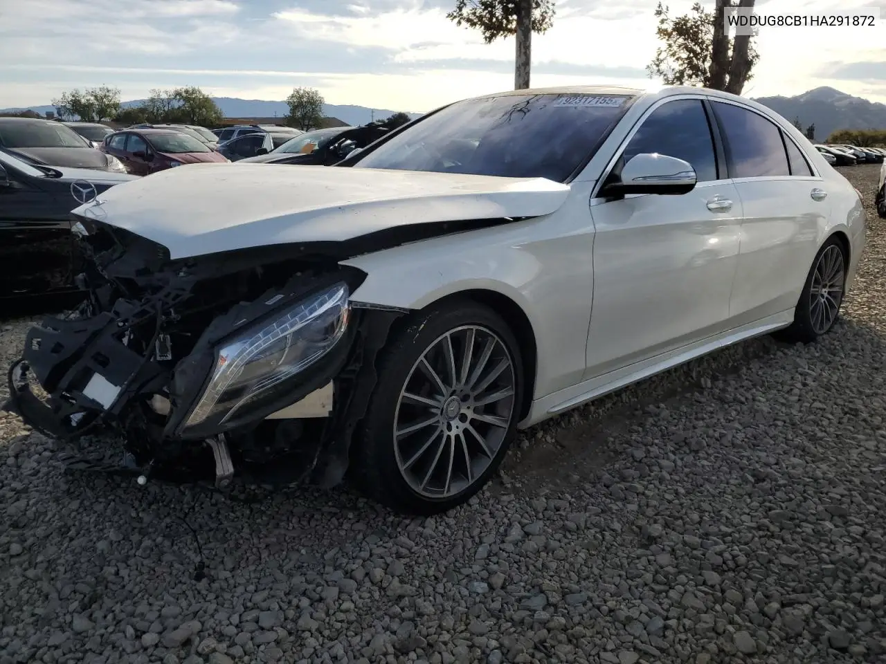 WDDUG8CB1HA291872 2017 Mercedes-Benz S 550