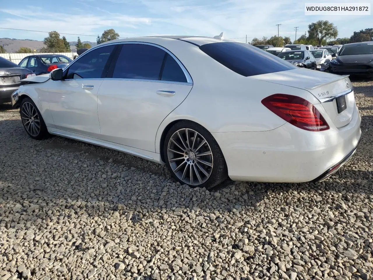 WDDUG8CB1HA291872 2017 Mercedes-Benz S 550