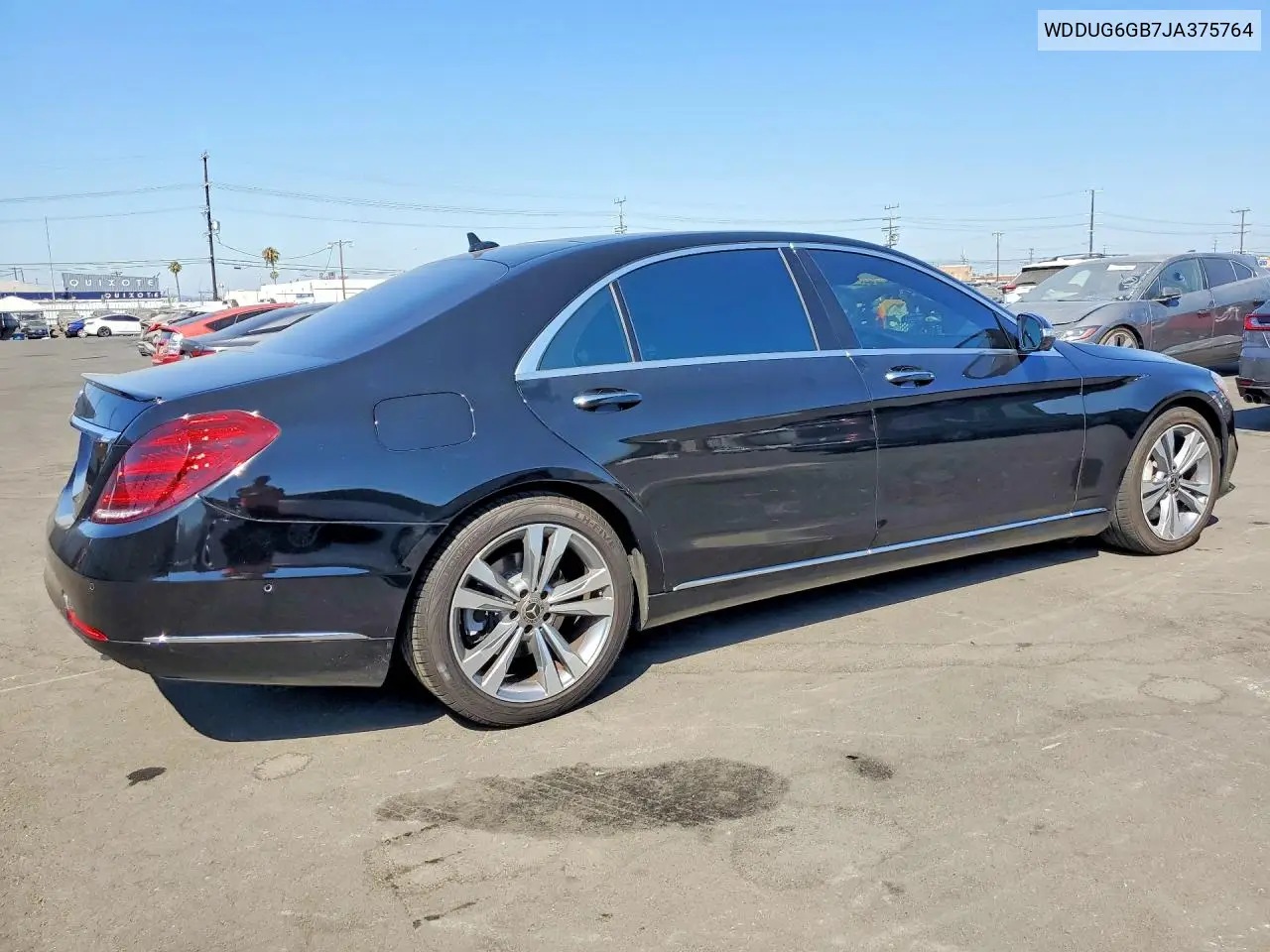 2018 Mercedes-Benz S 450 VIN: WDDUG6GB7JA375764 Lot: 58298306