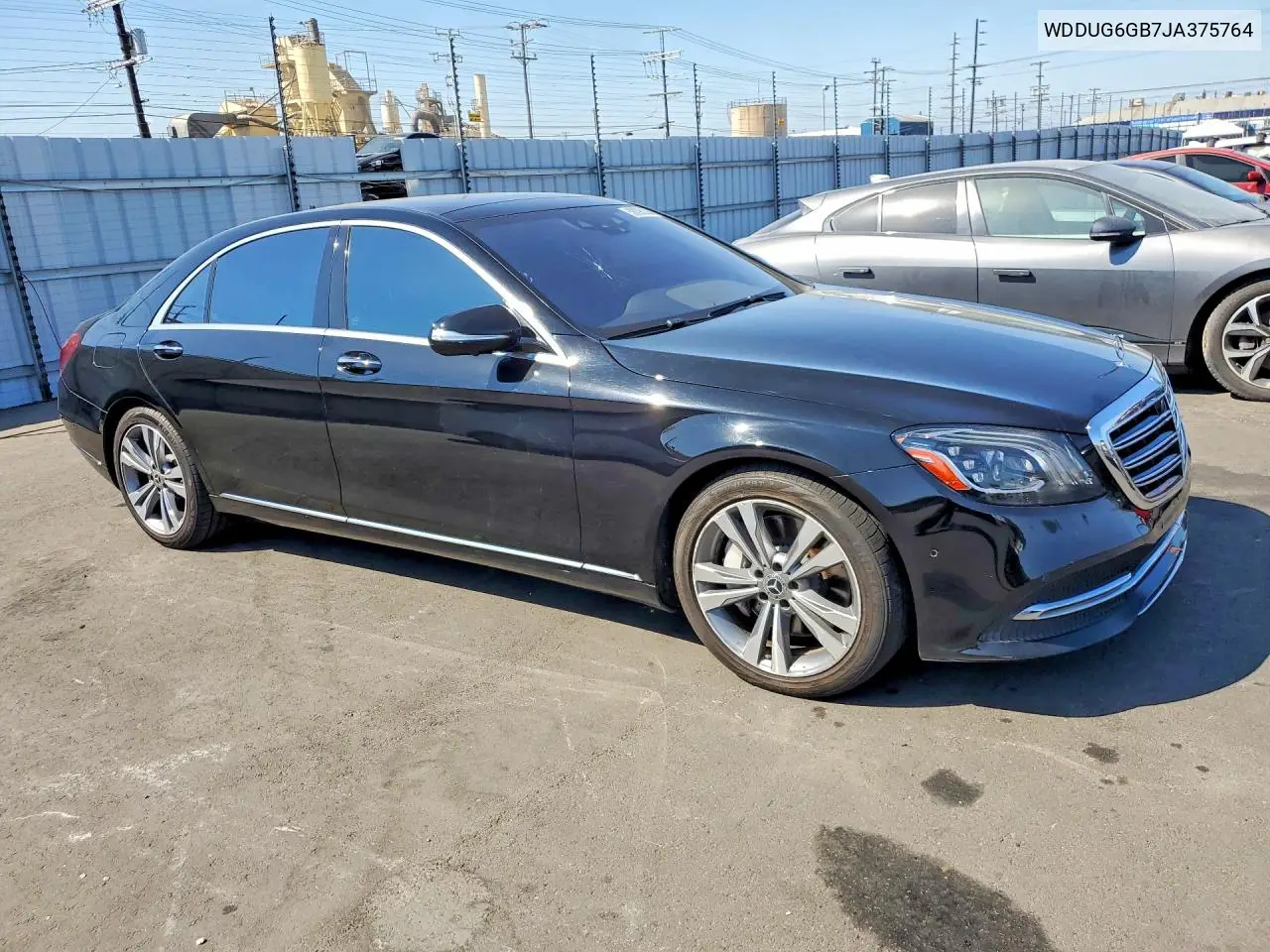 2018 Mercedes-Benz S 450 VIN: WDDUG6GB7JA375764 Lot: 58298306