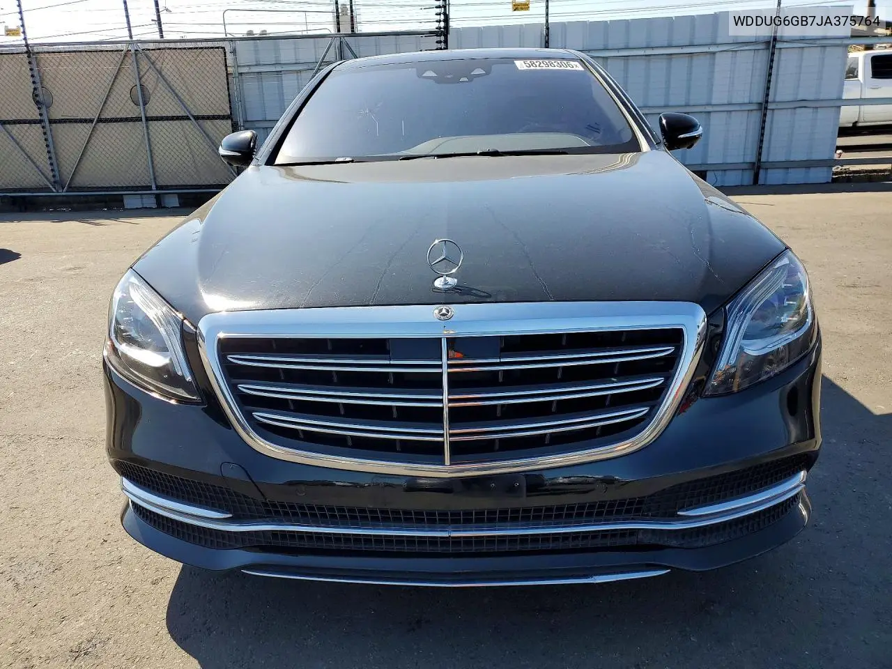2018 Mercedes-Benz S 450 VIN: WDDUG6GB7JA375764 Lot: 58298306