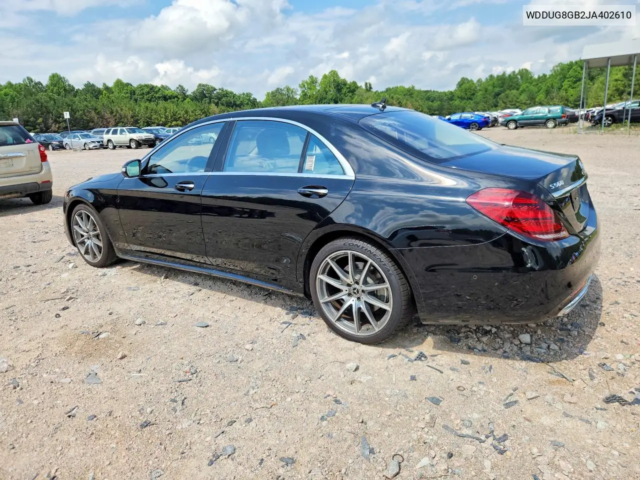 2018 Mercedes-Benz S 560 4Matic VIN: WDDUG8GB2JA402610 Lot: 59904376