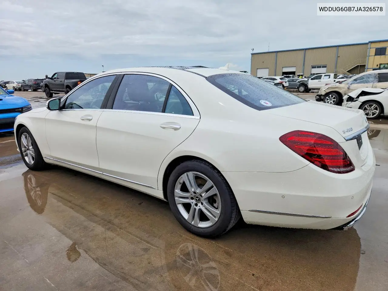 2018 Mercedes-Benz S 450 VIN: WDDUG6GB7JA326578 Lot: 60047406