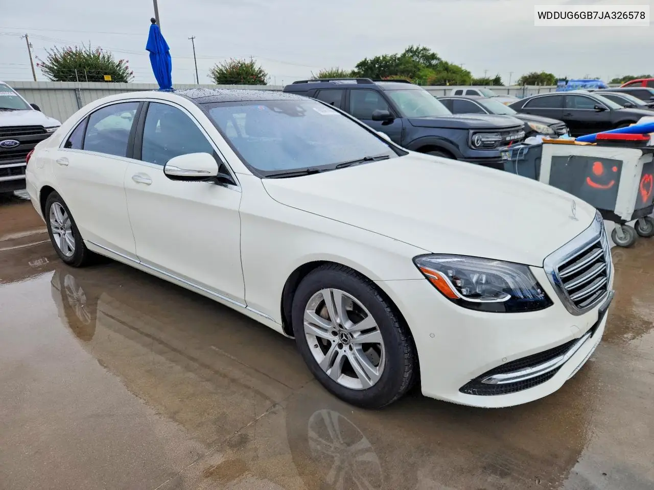 2018 Mercedes-Benz S 450 VIN: WDDUG6GB7JA326578 Lot: 60047406