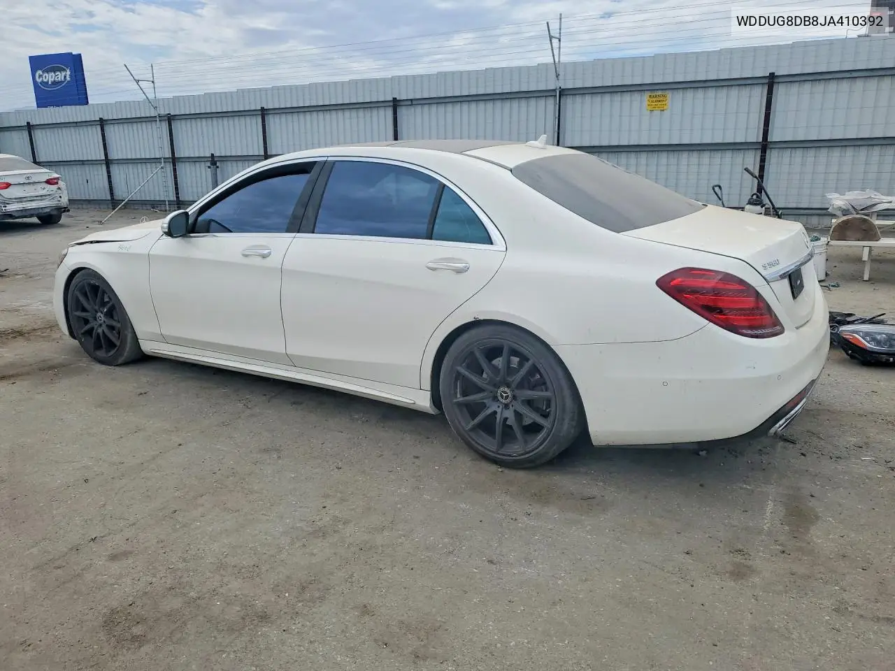 2018 Mercedes-Benz S 560 VIN: WDDUG8DB8JA410392 Lot: 60222746