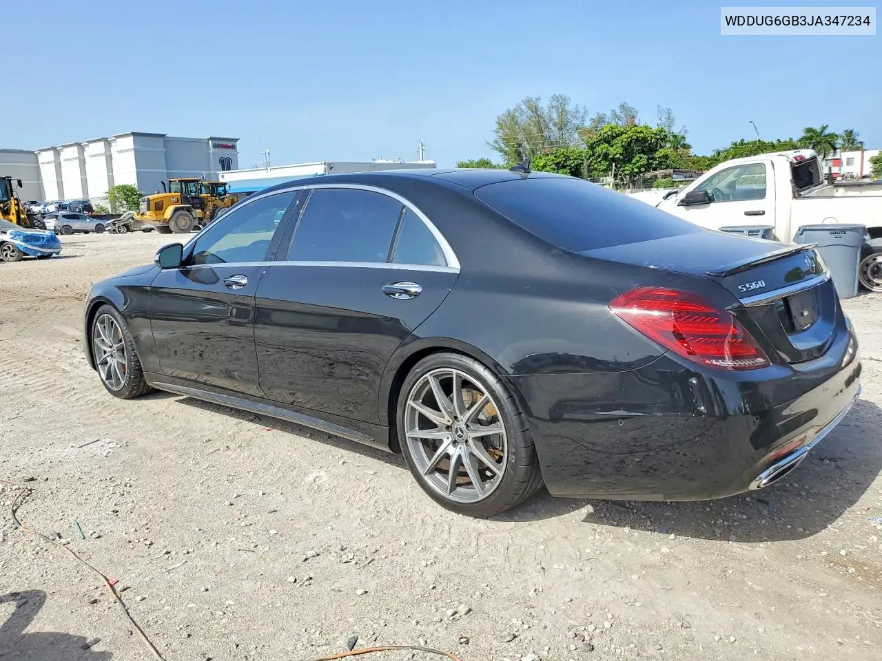 2018 Mercedes-Benz S 450 VIN: WDDUG6GB3JA347234 Lot: 60736316