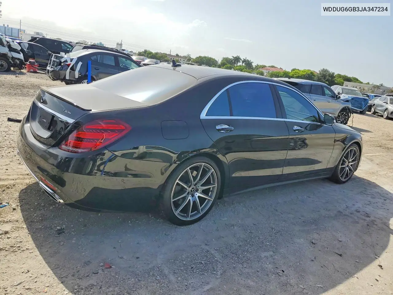 2018 Mercedes-Benz S 450 VIN: WDDUG6GB3JA347234 Lot: 60736316
