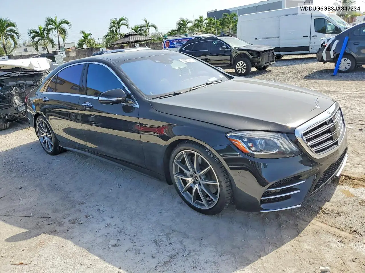 2018 Mercedes-Benz S 450 VIN: WDDUG6GB3JA347234 Lot: 60736316