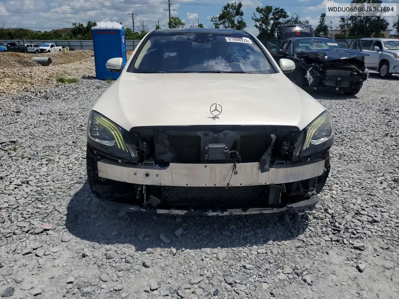 WDDUG6GB8JA361694 2018 Mercedes-Benz S 450