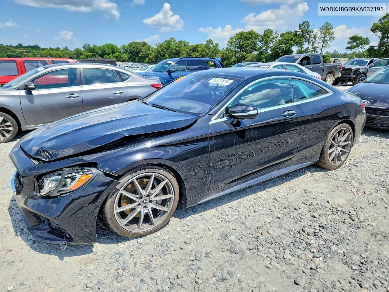 2019 Mercedes-Benz S 560 4Matic VIN: WDDXJ8GB9KA037195 Lot: 58801816