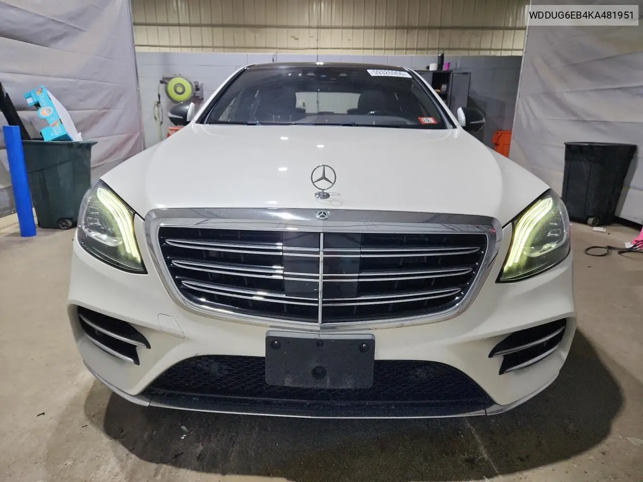 2019 Mercedes-Benz S 450 4Matic VIN: WDDUG6EB4KA481951 Lot: 59326966