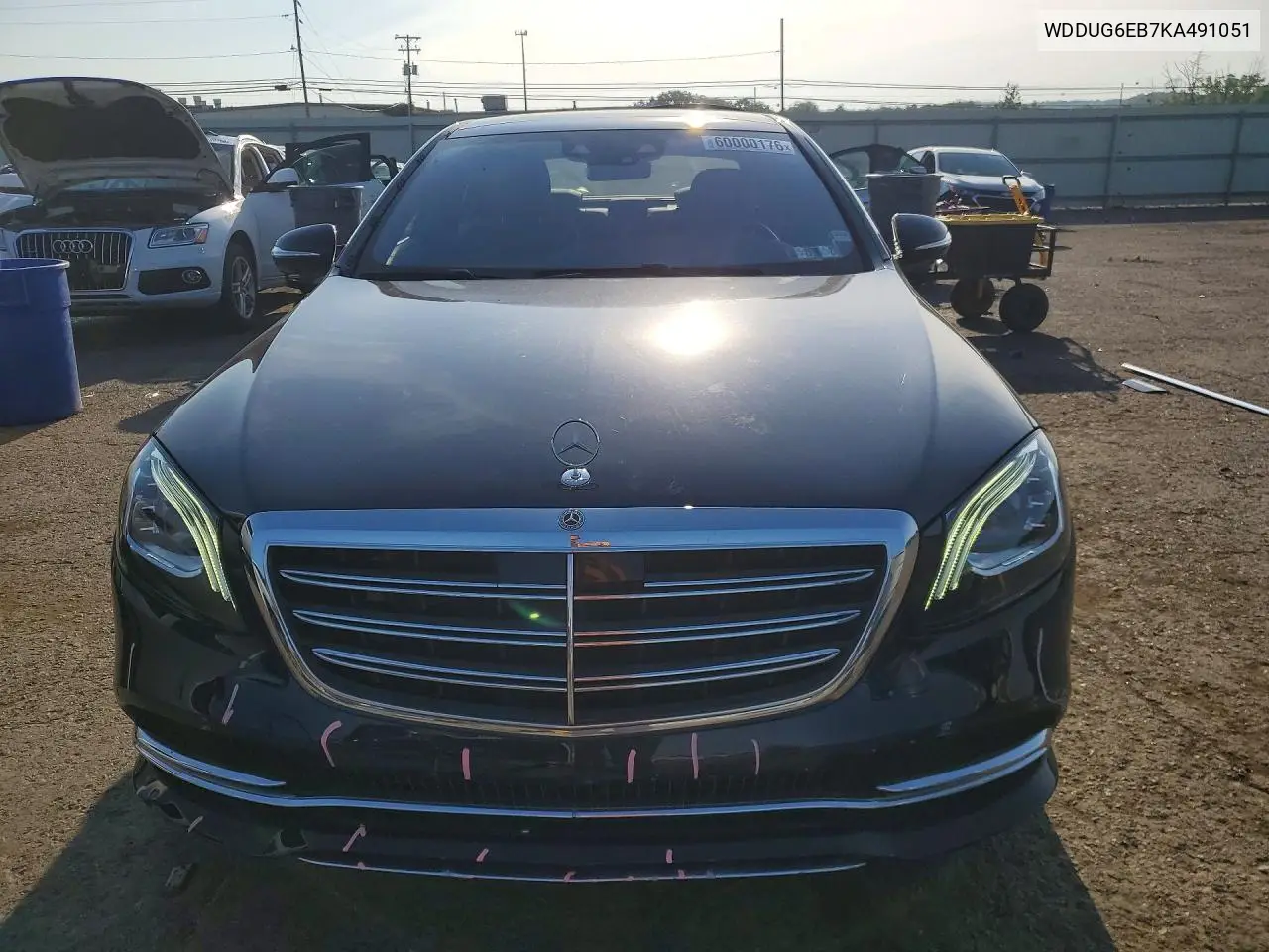 2019 Mercedes-Benz S 450 4Matic VIN: WDDUG6EB7KA491051 Lot: 60000176
