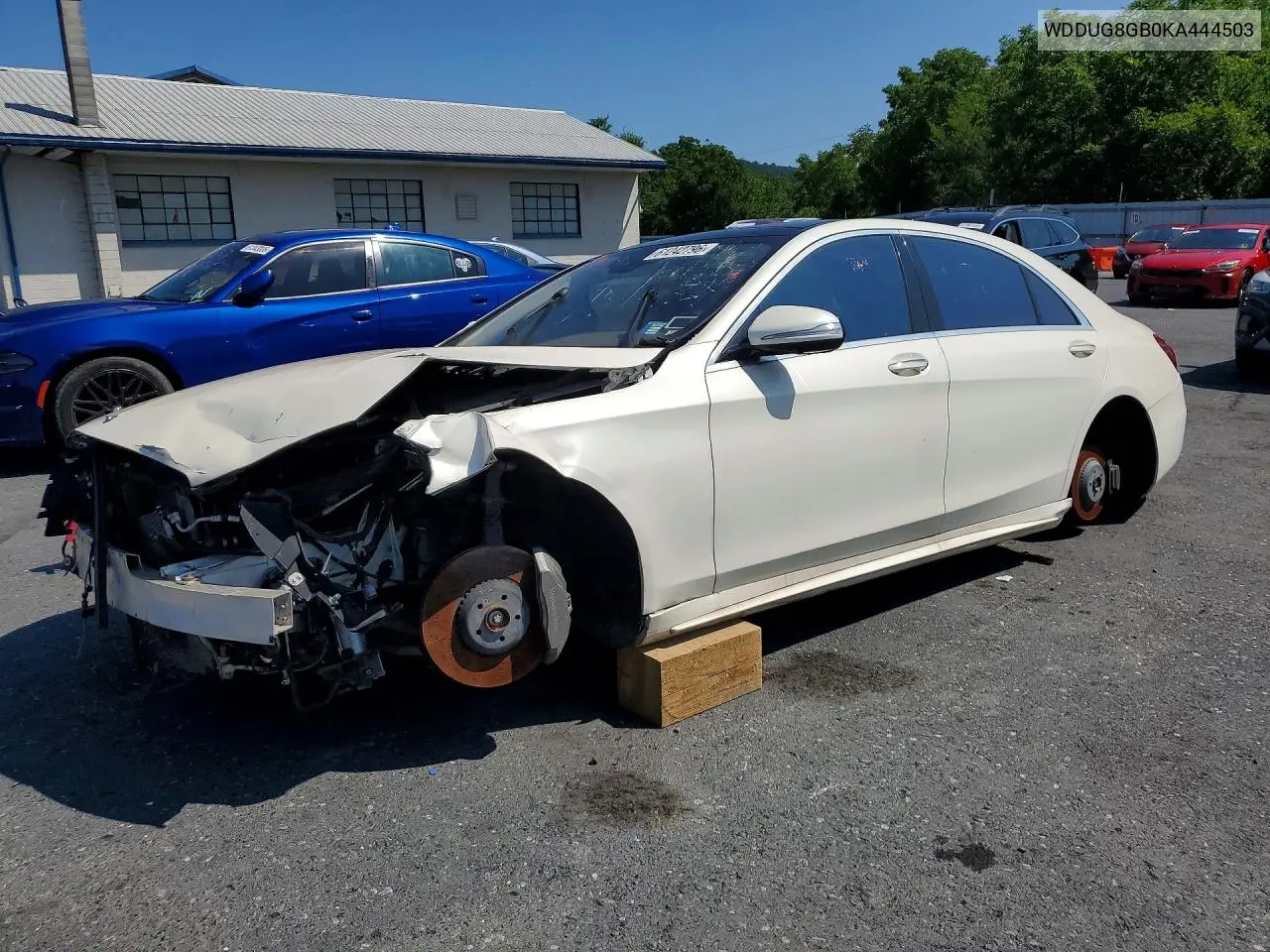 2019 Mercedes-Benz S 560 4Matic VIN: WDDUG8GB0KA444503 Lot: 61242796