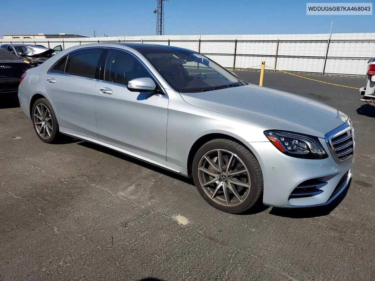 2019 Mercedes-Benz S 450 VIN: WDDUG6GB7KA468043 Lot: 61302346