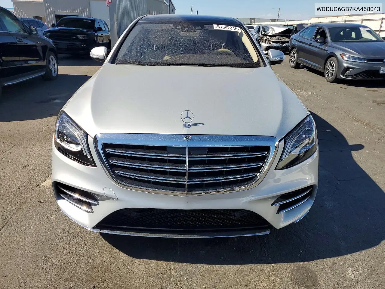2019 Mercedes-Benz S 450 VIN: WDDUG6GB7KA468043 Lot: 61302346